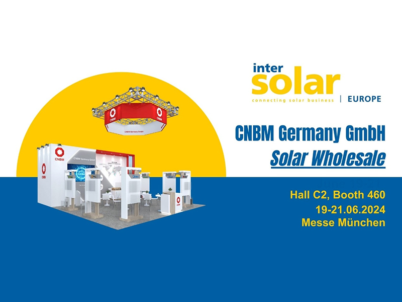 Find CNBM Germany at intersolar Europe 2024